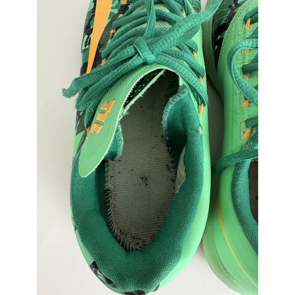 Nike KD VI Easter Basketball Shoes Men’s Sz 9 Green Orange 599424-303 NO INSOLES main image 4